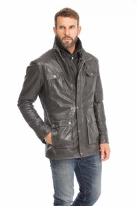 veste cuir homme hiver noir 14654 (14)