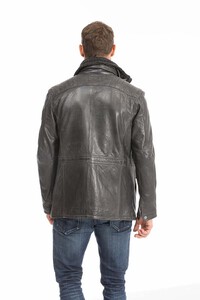 veste cuir homme hiver noir 14654 (8)
