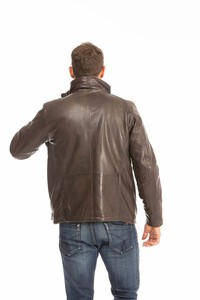 veste cuir homme marron 102911 (7)