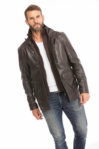 veste cuir homme marron fred (3)