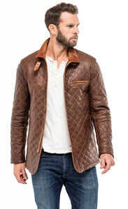 veste cuir homme style blazer e09 c469 mannequin (1)