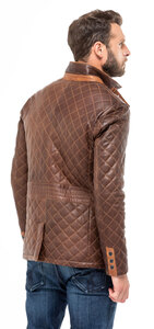 veste cuir homme style blazer e09 c469 mannequin (4)